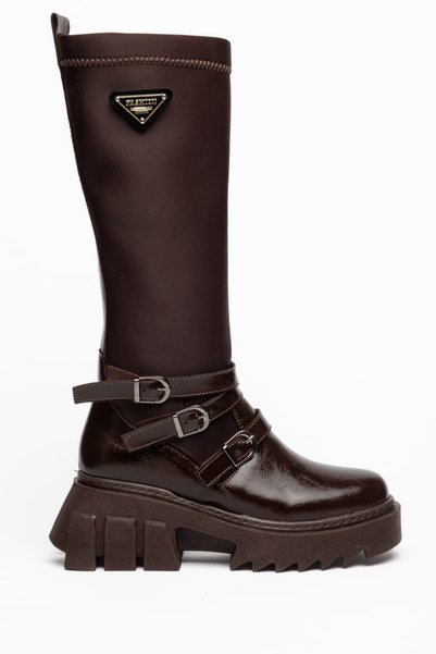 Moda Hanım Viola Brown Women's Casual Boots