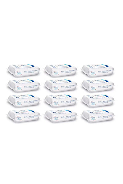 Puremed Prosop de curățare corporală Pure Med – Șervețele umede pentru curăța...