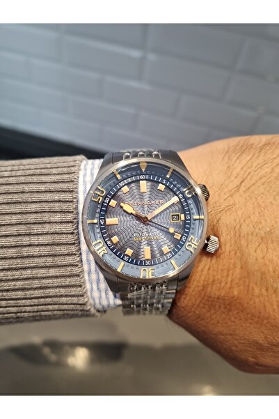 SPINNAKER OTOMATİK-YENİ MODEL Açık mavi kadran Safir Camlı SEİKO Mekanizmalı,...