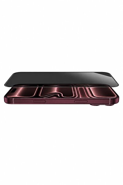 n noppax İphone 18 Pro Max Hayalet Ekran Koruyucu Cam 6D Ekran Koruyucu Kırılmaz ekran