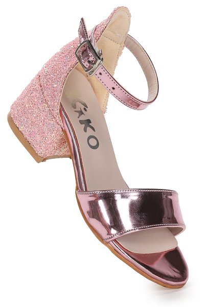 Kiko Sheila Mirror Sand Daily Fetiță Sandale cu toc de 3 cm Pantofi de seară