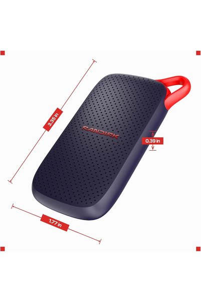 SanDisk Extreme 2Tb Portable Ssd - Sdssde31-2T00-G25