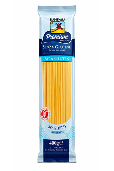 Baneasa Paste fără gluten, Premium, Spaghetti, 400 g