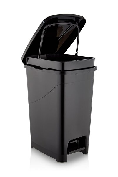 FORSACE Slim Pedallı Iç Kovalı Çöp Kovası 25 Litre Siyah