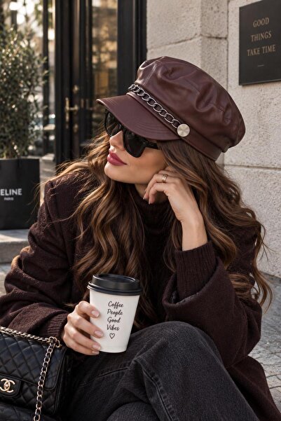 Wearflawless قبعة نسائية، قبعة كلاسيكية أنيقة للاستخدام اليومي في الخريف والشتاء