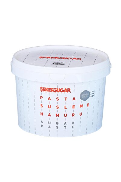 ŞEKER & SUGAR Şeker Hamuru Beyaz 2,5 kg