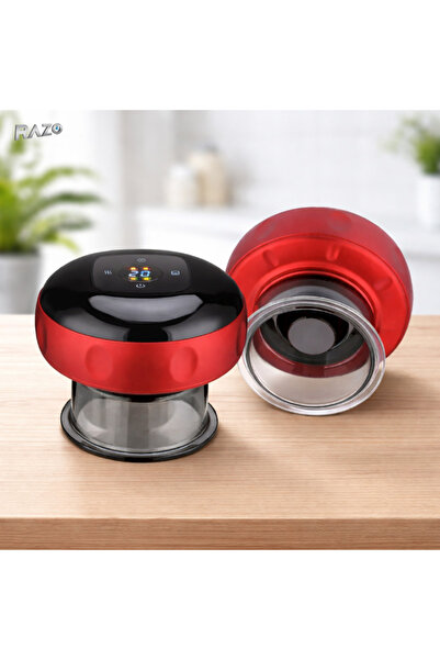 Razo Aparat electric de masaj anticelulitic tip ventuza, Incalzire 38–50°C, 2...