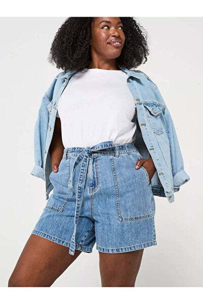 Sheya Σορτς, μπλε - 8XL