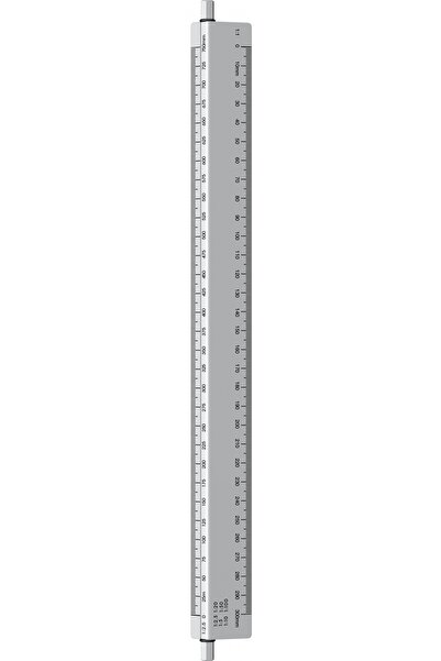 Standardgraph Aluminum Engineer's Scale Ruler, 9400