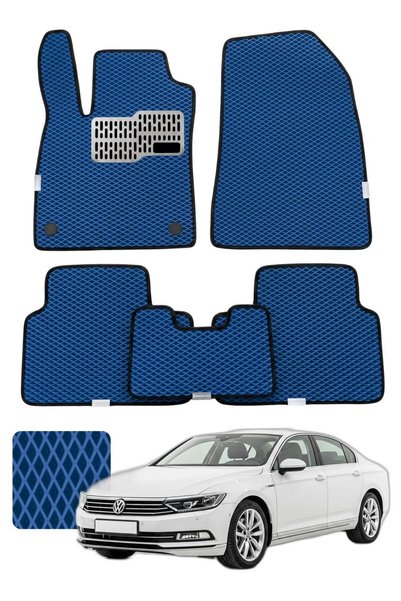 Evanotion Volkswagen Passat 2014-2023 B8 Araca Özel Premium Eva Oto Paspas To...