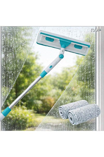 Razo Racleta telescopica RAZO, Lavete microfibra, Stergator pentru geamuri di...
