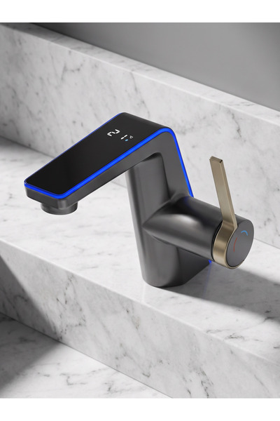 Revo Led Sıcaklık Göstergeli Banyo Bataryası