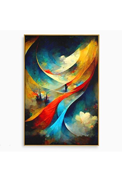 Luxcanva Tablou Canvas Sweet Dream 80x120 cm cu Rama Auriu Living Vise Somn