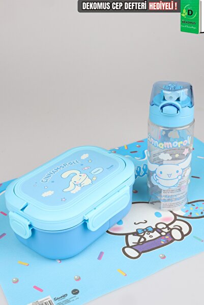 Cınnamoroll X Dekomus Licensed 500 ml Water Bottle, 3 Compartment Nutrition C...