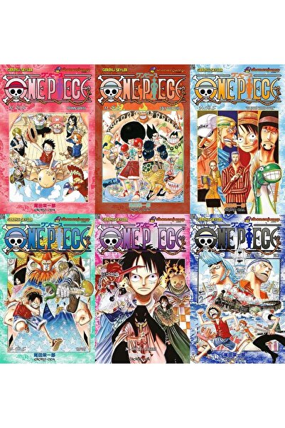 Gerekli Şeyler Yayıncılık ONE PİECE 32-33-34-35-36-37 SET (KD 6 KİTAP GEREKLİ ŞEYLER MANGA SET - POSTER+AYRAÇ HEDİYELİ)