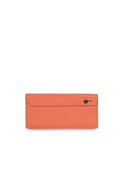 Westpolo Unisex Genuine Leather Long Wallet with Phone Compartment, Magnetic Cover, Hand Portfolio