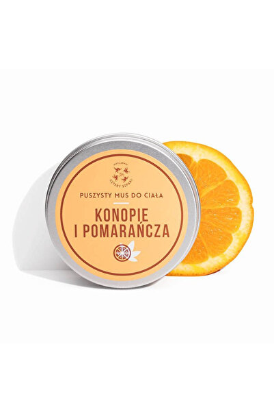 CZTERY SZPAKI Spumă de corp cu cânepă și portocală 150 ml