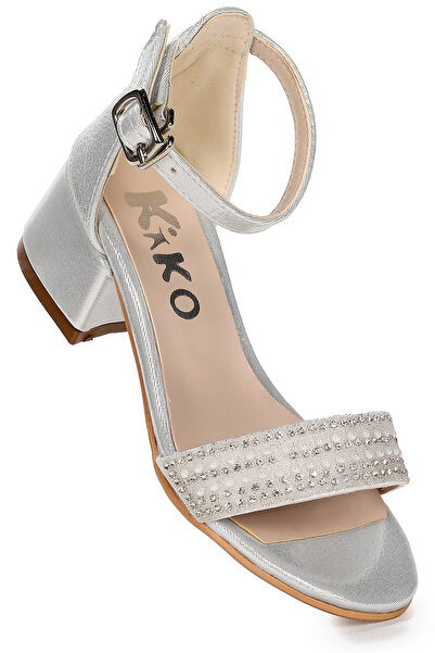 Kiko Kids Elinor Vakko Daily Girl's 3 cm Heeled Sandals Evening Dress Shoes