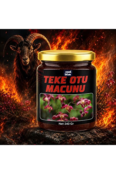 cool blue Ballı Teke Otu Macunu 240gr ( Kimyasal İçermez )