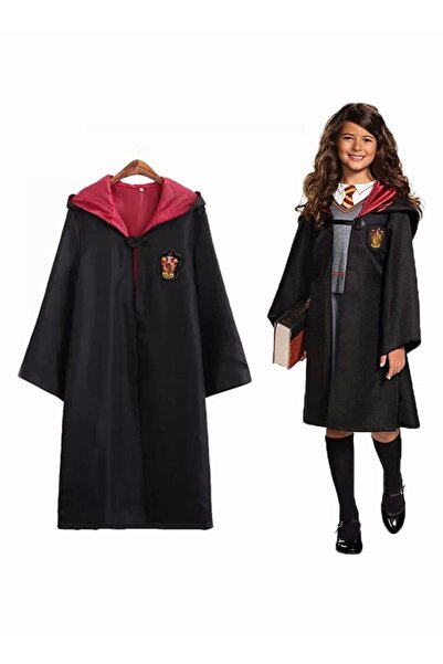 Generic Harry Potter Gryffindor Robe for Kids - Wizard Cape with Hood & House...