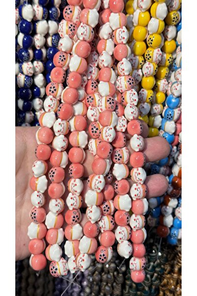 GORDON AKSESUAR 15 mm Şans Kedisi Seramik Boncuk 5’li Set – Maneki Neko Takı ...