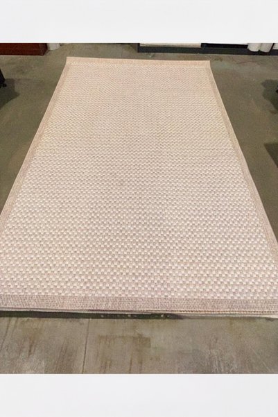 Anatolian Carpet Store Sisal Dokuma Hav Vermez, Leke Tutmaz, Robot Süpürgeye Uygun Modern Krem Halı