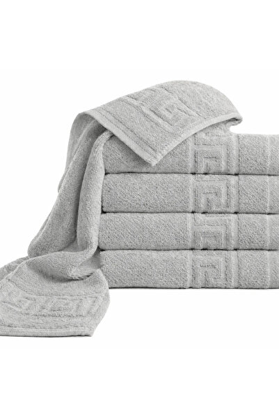 odjas Set 10 Prosoape de Baie, 70x140 cm, Greek Model, 500 gr , GRI