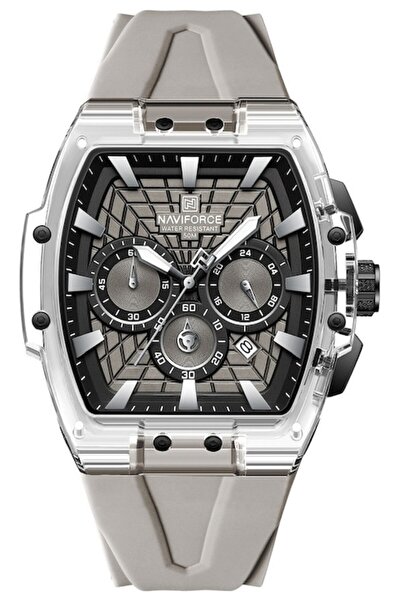 Naviforce STEVEN Men's Wristwatch, Quartz, Stainless Steel Strap, Water Resis...