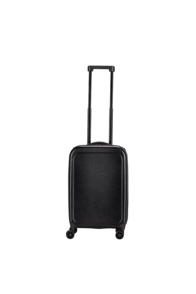SANTHOME ROSTOCK - Foldable Cabin Trolley Bag - Black Matt Finish