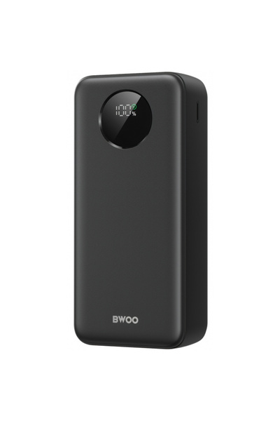 Bwoo Εξωτερική Μπαταρία BO-P64, 30000mAh, 22.5W, QC + PD, 1 x USB-C - 2 x USB...