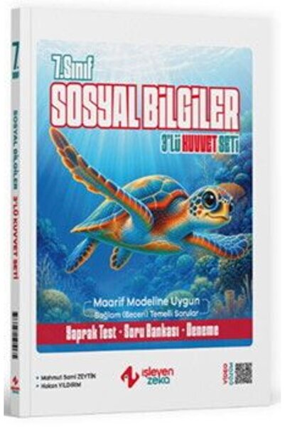 İşleyen Zeka Yayınları İşleyen Zeka 7. Sınıf Sosyal Bilgiler 3 lü Kuvvet Seri...