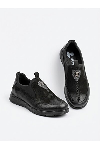 Venüs 2250906K so Stretch Front Metal Detail Genuine Leather Orthopedic Daily...