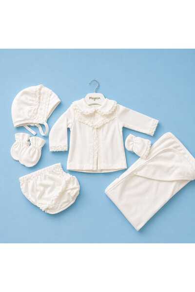 Mothersworld.sa 7-Piece Baby Gift Set — Ivory Lace