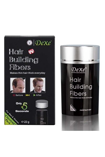 Dexe Hair Building Fibers, 22g, Light Brown