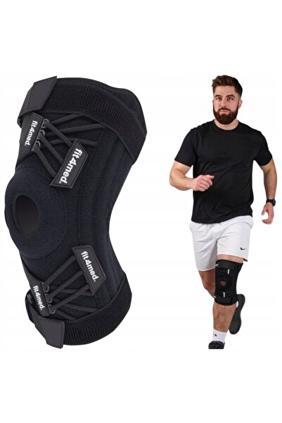 Fit4Med Orteză Elastică Pentru Genunchi, Suport Sportiv Stabilizator Pentru L...