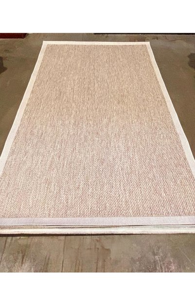 Anatolian Carpet Store Sisal Dokuma Hav Vermez, Leke Tutmaz, Robot Süpürgeye Uygun Modern Krem Halı