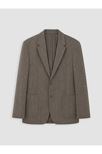 LC Waikiki Vizyon New Season Brown Regular Fit Men's Blazer Jacket