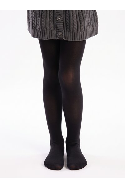 LE VISSION TEKSTİL 5-7 Years Old Black Children's Pantyhose