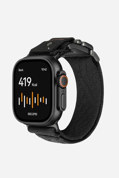Aulumu C03 Titanium Mag Buckle - Ultra 49mm / 45mm / 44mm Uyumlu Hızlı Çıkarı...
