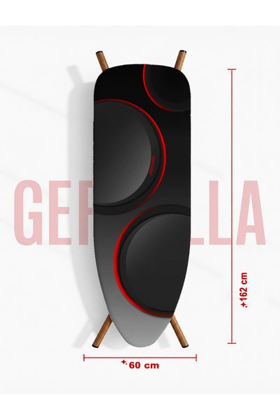 GERCELLA (HEDİYELİ) PRO DAİSY (XXL BEDEN) (60X162 CM ) ÜTÜ MASASI KILIFI