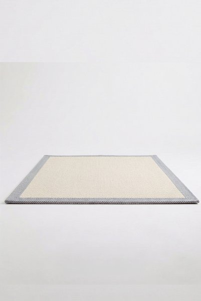 Anatolian Carpet Store Sisal Dokuma Hav Vermez, Leke Tutmaz, Robot Süpürgeye Uygun Modern Gri Halı