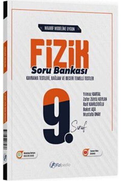 Fizipedia Yayınları 9. Sınıf Fizik Maarif Model Soru Bankası