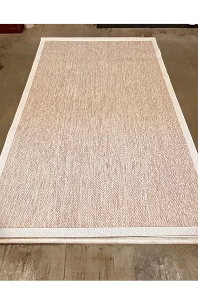 Anatolian Carpet Store Sisal Dokuma Hav Vermez, Leke Tutmaz, Robot Süpürgeye Uygun Modern Krem Halı