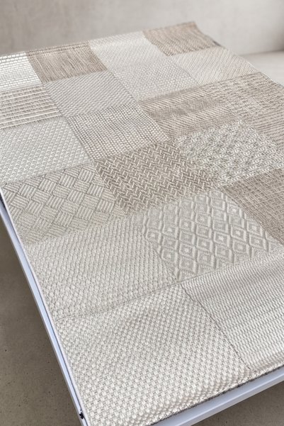 Anatolian Carpet Store Sisal Dokuma Hav Vermez, Leke Tutmaz, Robot Süpürgeye Uygun Modern Krem Halı