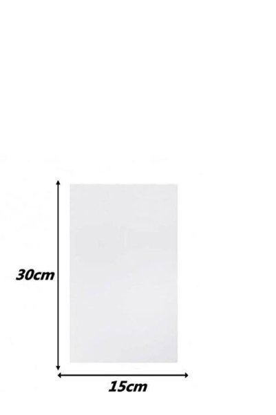 HSG TEMİZLİK 15*30 Shiny Tapeless Gelatin Cookie and Confectionery Bag Transp...