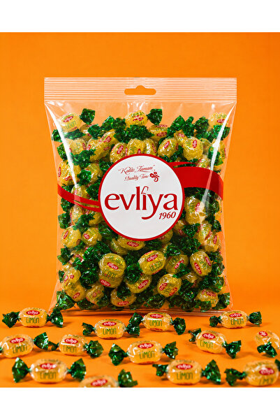 Evliya Şekerleme Lemon Limon Aromalı Sert Şeker 1000g
