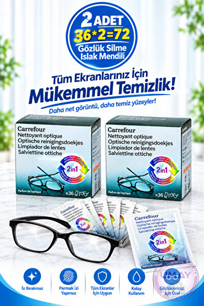 Carrefour 2 Boxes of 36 Glasses, Camera, Tv, Mobile Phone, Helmet, Glass, Scr...