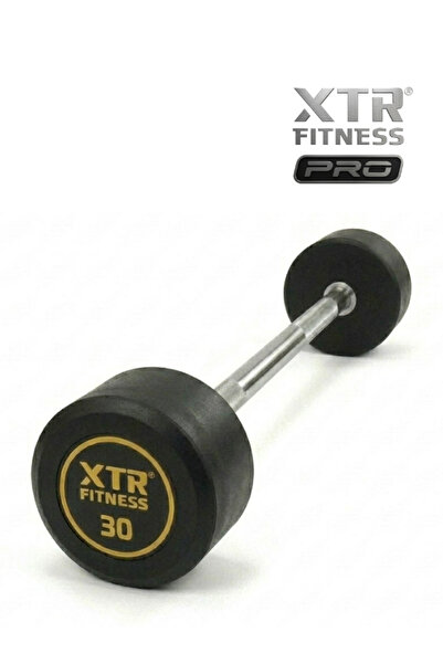 XTR Fitness Barbell Düz Sabit 30 kg Bar 1 Adet — Yüksek Kalite Dayanıklı Çeli...