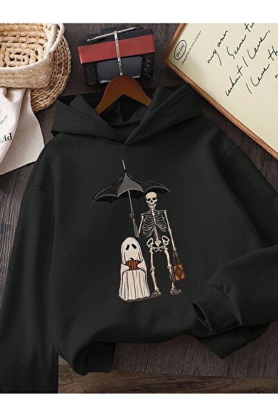 barsdepo Hallowen Printed Hoodie Sweatshirt 100% Cotton |   Supriz with a Gift