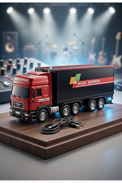 Tır görünümlü Bluetooth bağlantılı USB girişli müzik çalar